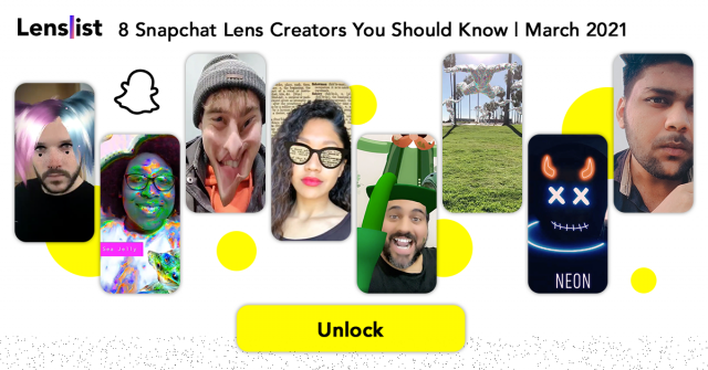 8 Snapchat Lens Creators You Should Know