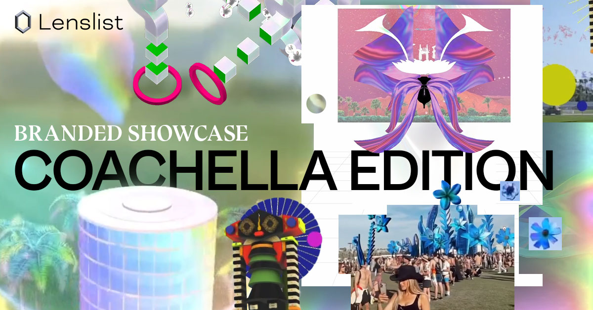 What is the Coachella vibe? Think art installations reaching for the sky